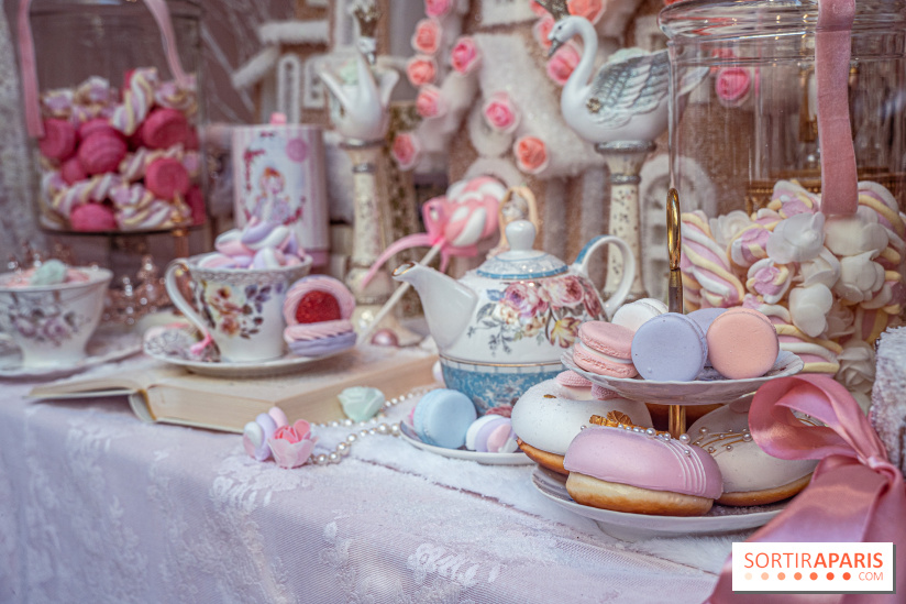 Le Jardin de Mademoiselle en mode Fête foraine sous la neige 