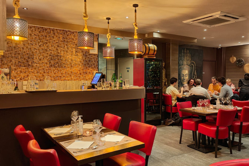 Pimpante Salade de bœuf Thaïlandaise au restaurant Makham Thaï Paris