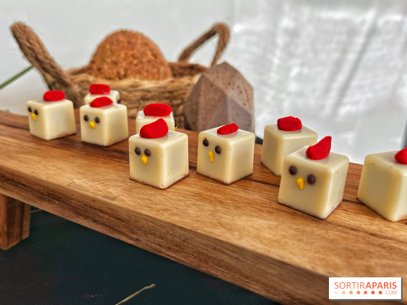 Les chocolats de Pâques géométriques 2022 de Choco au Carré