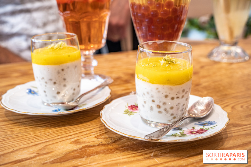 Le brunch du Jardin de Mademoiselle, les photos du menu