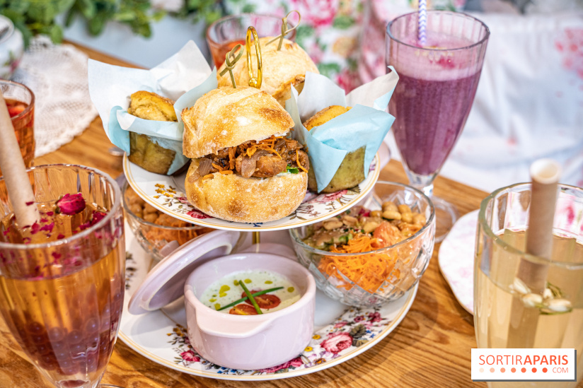 Le brunch du Jardin de Mademoiselle, les photos du menu