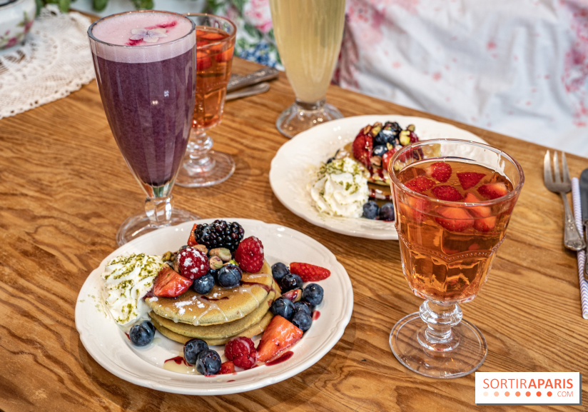 Le brunch du Jardin de Mademoiselle, les photos du menu