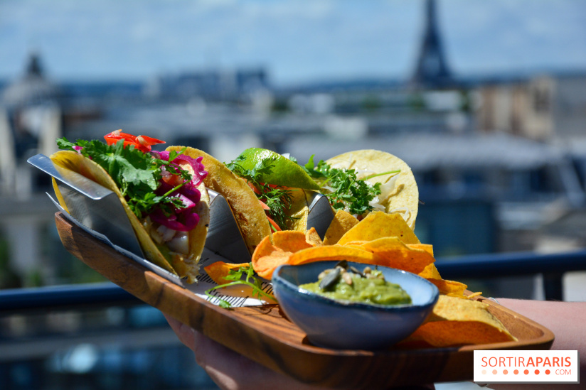 Le bar à tacos du Séquoia, le rooftop du Kimpton Saint-honoré
