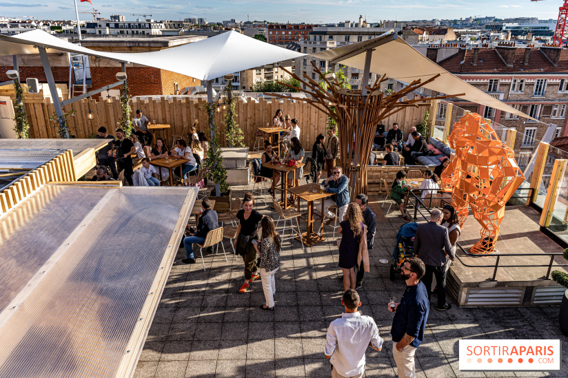 La Canopee, le Rooftop du Beffroi de Montrouge