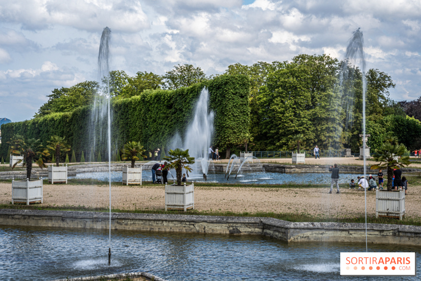 Jeux d'eau au Domaine National de Saint-Cloud