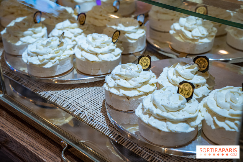 Thé glacé et pavlova Flower Summer chez Mariage Frères