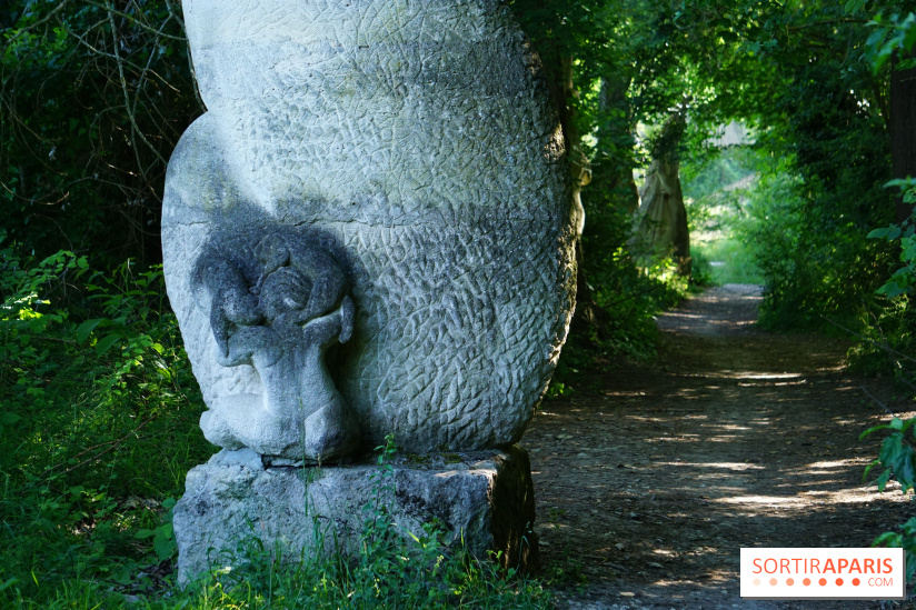 Le jardin de sculptures de la Dhyus, un lieu insolite en Île-de-France