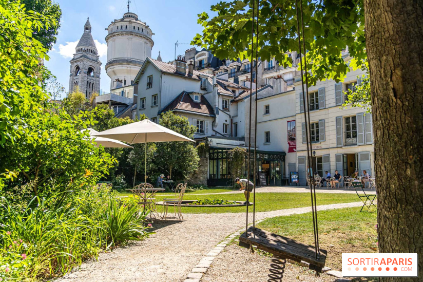 Le Café Renoir au sein du Jardin Renoir du Musée Montmartre 2022