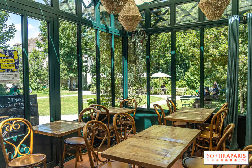 Le Café Renoir au sein du Jardin Renoir du Musée Montmartre 2022
