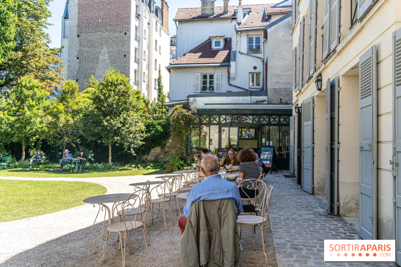 Le Café Renoir au sein du Jardin Renoir du Musée Montmartre 2022