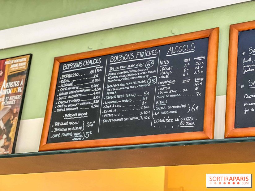 Le Café Renoir au sein du Jardin Renoir du Musée Montmartre 2022