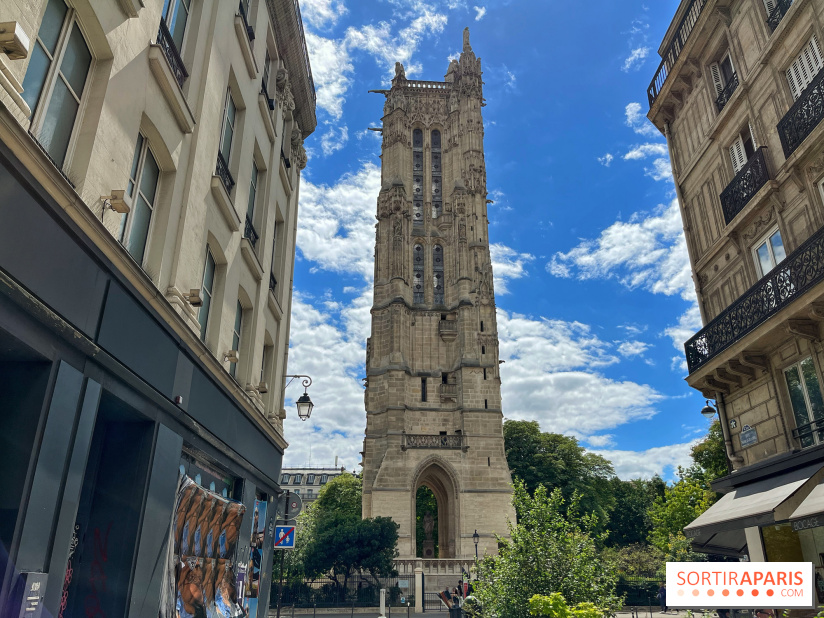 Vue Paris Tour Saint Jacques