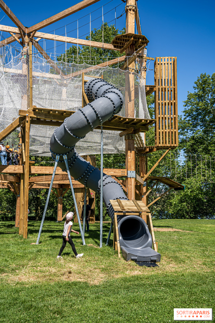 Accrocamp Créteil, les photos de l'accrobranche 