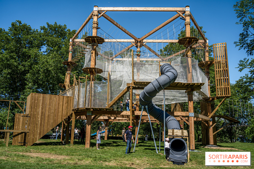 Accrocamp Créteil, les photos de l'accrobranche 