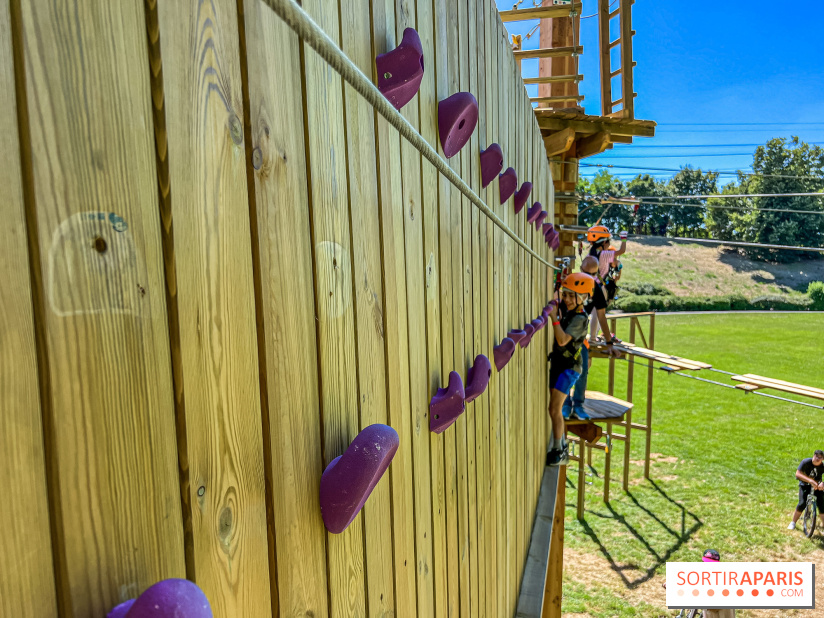 Accrocamp Créteil, les photos de l'accrobranche 