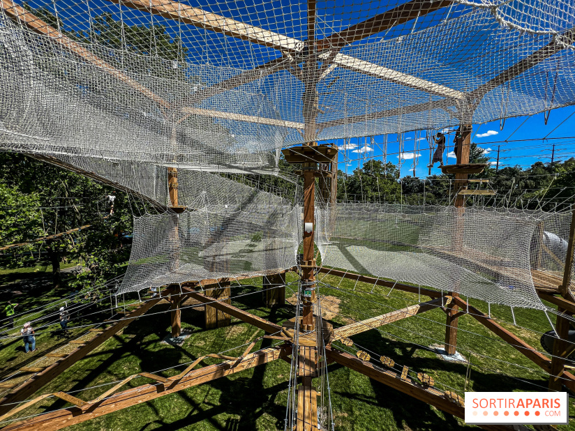 Accrocamp Créteil, les photos de l'accrobranche 