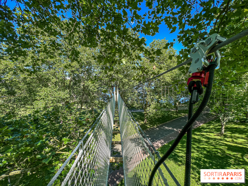 Accrocamp Créteil, les photos de l'accrobranche 