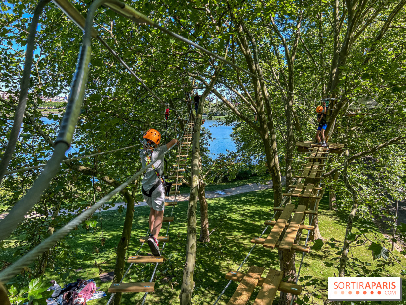 Accrocamp Créteil, les photos de l'accrobranche 