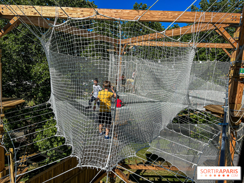 Accrocamp Créteil, les photos de l'accrobranche 