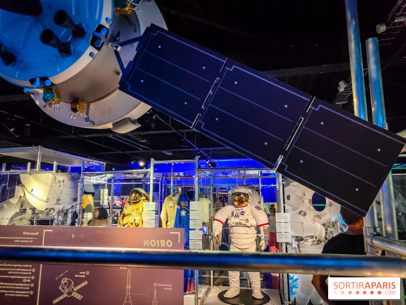 Up to space : devenez un astronaute avec l'exposition du musée de l'Air et de l'Espace, nos photos