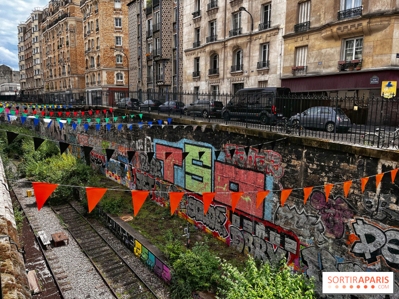 Balade sur la Petite Ceinture du 18e : le Hasard Ludique et la Recyclerie, les incontournables