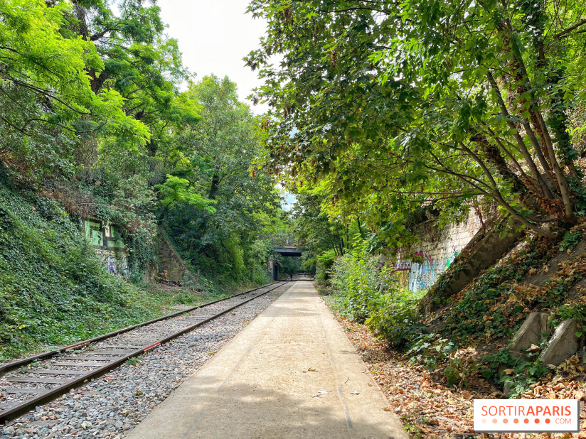 Balade sur la Petite Ceinture du 17e : la promenade Pereire