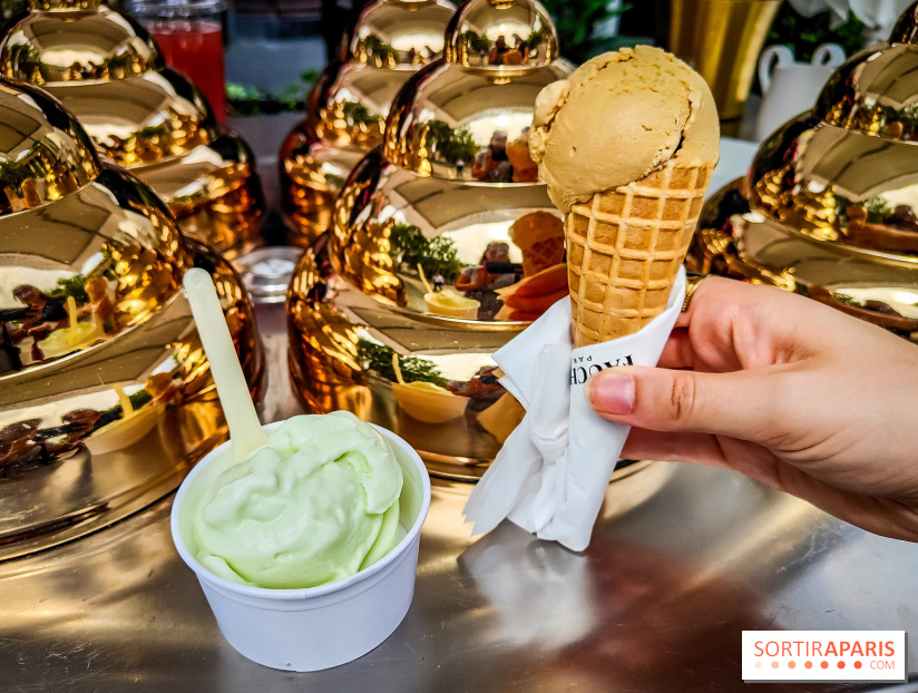 Fauchon La Plage : des glaces et des thés glacés à déguster sur un transat à la Madeleine