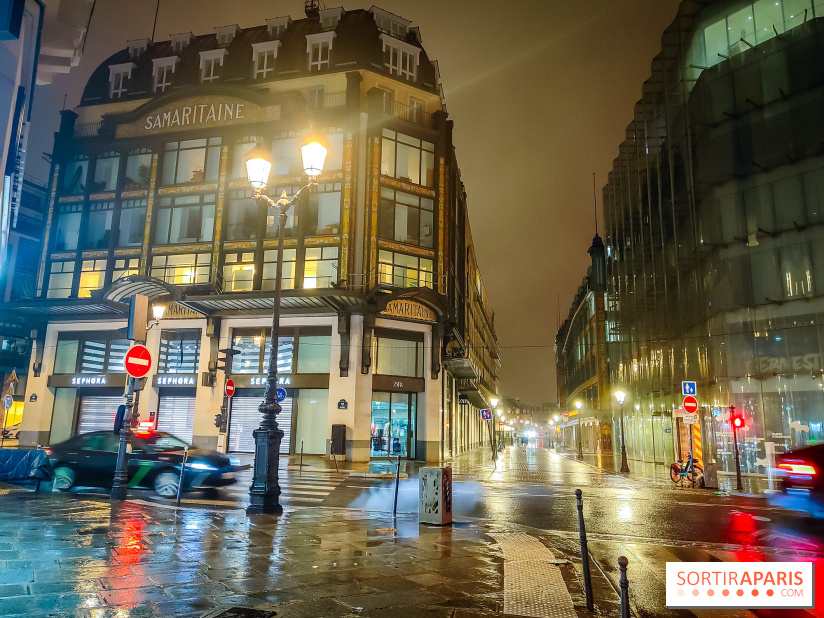 Visuels Paris - Samaritaine nuit