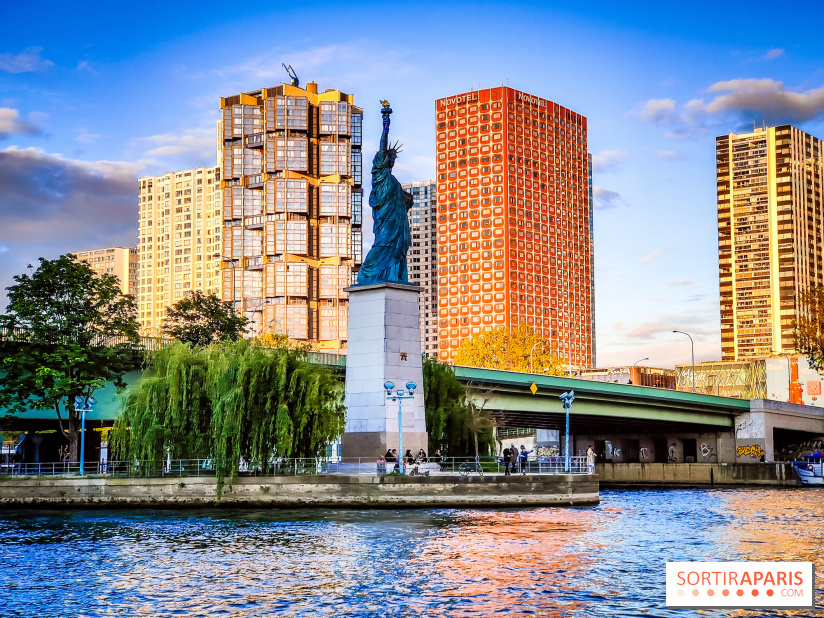 Visuels Paris - statue de la Liberté Seine