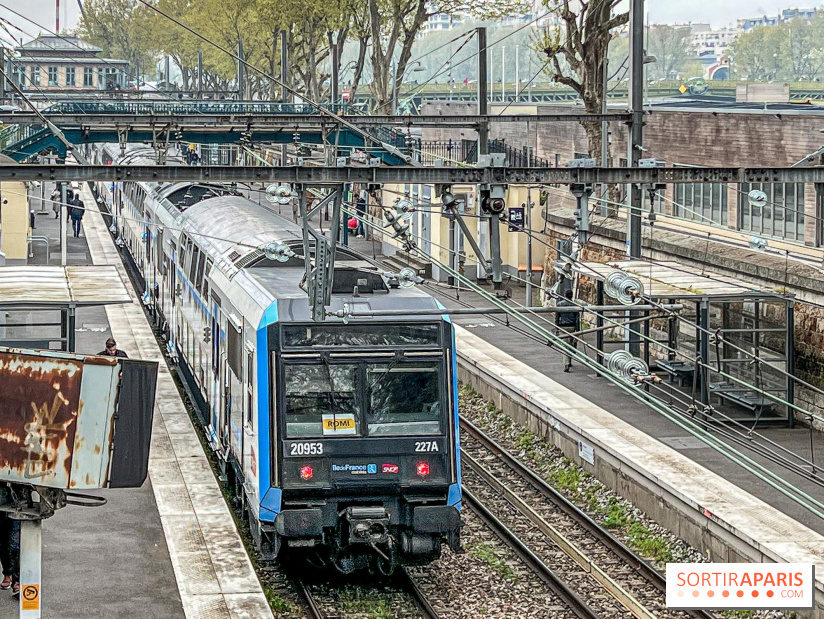 Visuels Paris - transport - train - sncf - rer