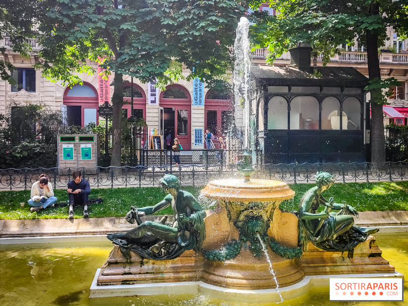 Visuels Paris - fontaine gaîté lyrique