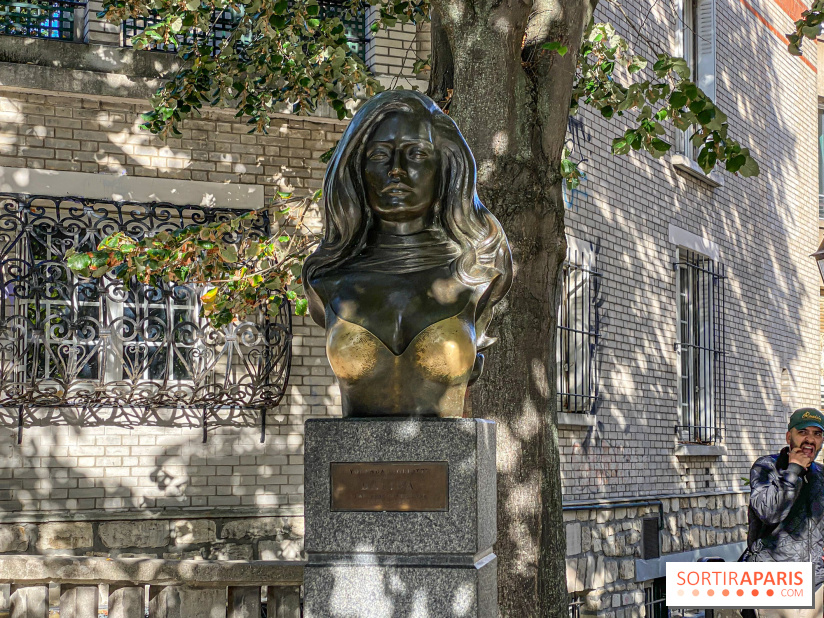 Visuels Paris Montmartre buste Dalida