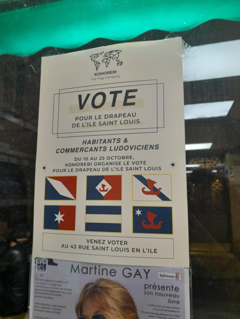 Insolite : votez pour le nouveau drapeau de l’Île Saint-Louis, jusqu’au 25 octobre