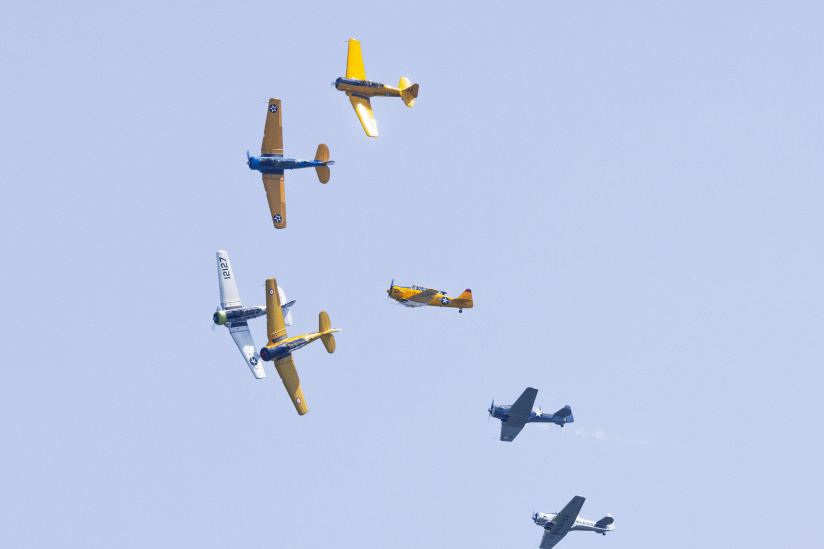 Le temps des hélices, l'événement aérien historique à l'aérodrome de Cerny (91)