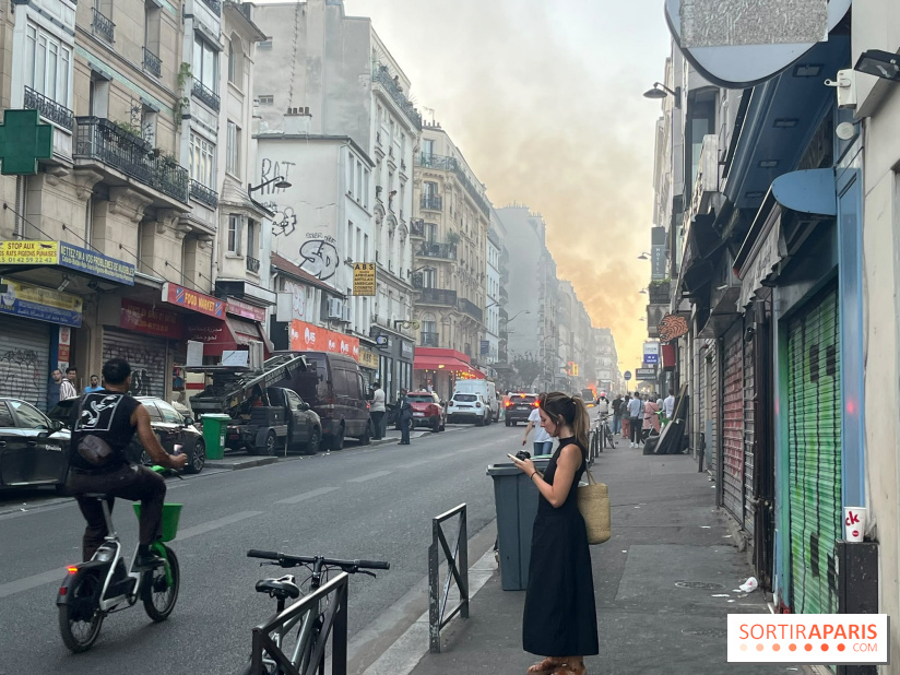 Dégagement de fumée à Paris : une voiture en flammes dans le 18e arrondissement, circulation bloquée