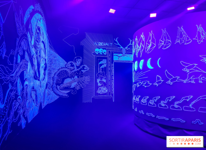 Foire foraine d'art contemporain, l'exposition ludique et immersive du 104 - nos photos