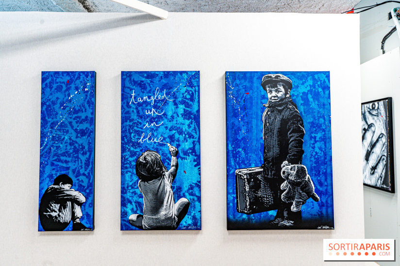 Exposition Jef Aérosol à Paris, 40 ans de pochoirs