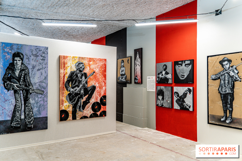 Exposition Jef Aérosol à Paris, 40 ans de pochoirs