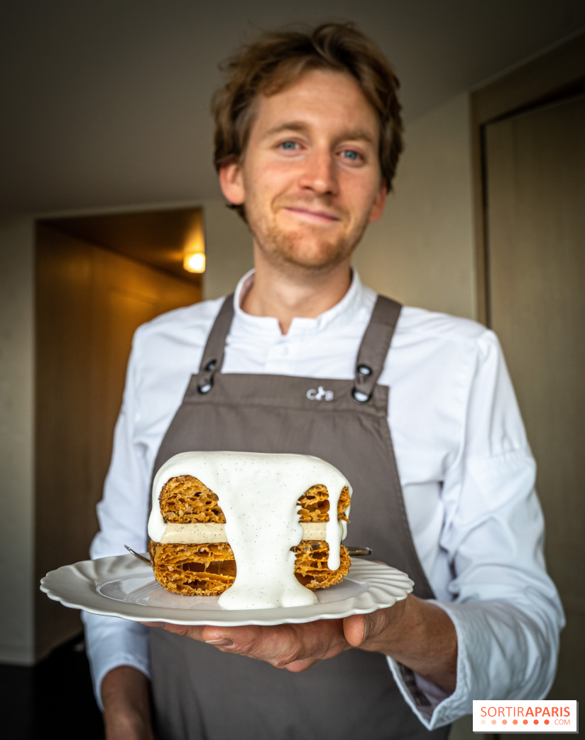 Maxime Frédéric - Pâtissier Cheval Blanc - Millefeuille