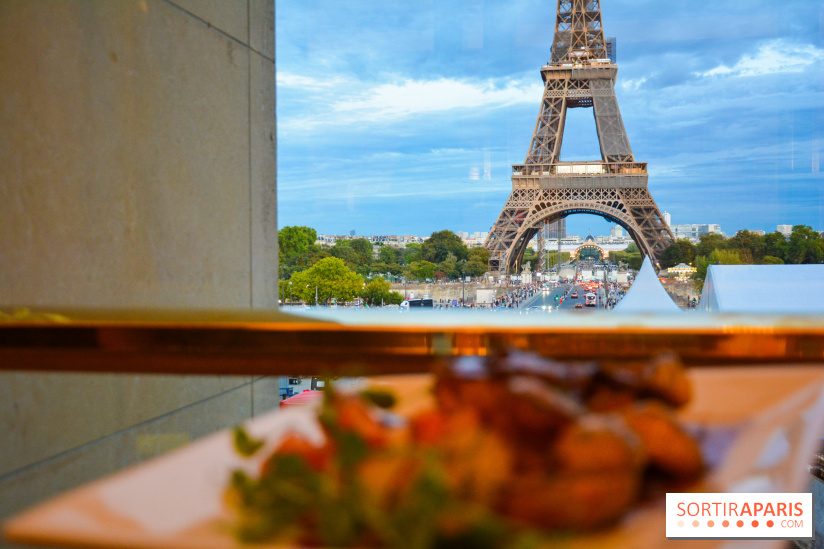 Les Îlots de Chaillot, le resto abordable avec vue sur la Tour Eiffel !