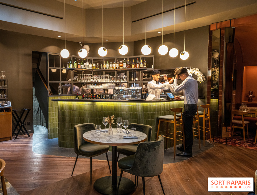 Sphère restaurant Paris 8e - bar