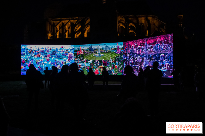 Nuit blanche 2022 au Halles : découvrez Speculum, le Jardin des délices au jardin Nelson Mandela