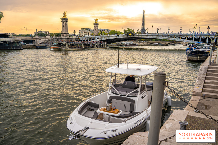 Paris Boat Club, croisière privée sur la Seine