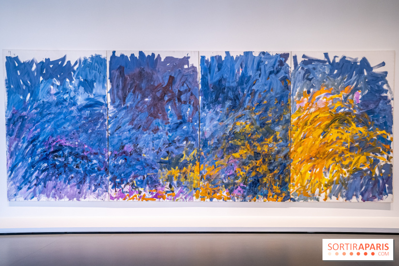 Exposition Monet - Mitchell Fondation Vuitton - Joan Mitchell - impressionnisme abstrait