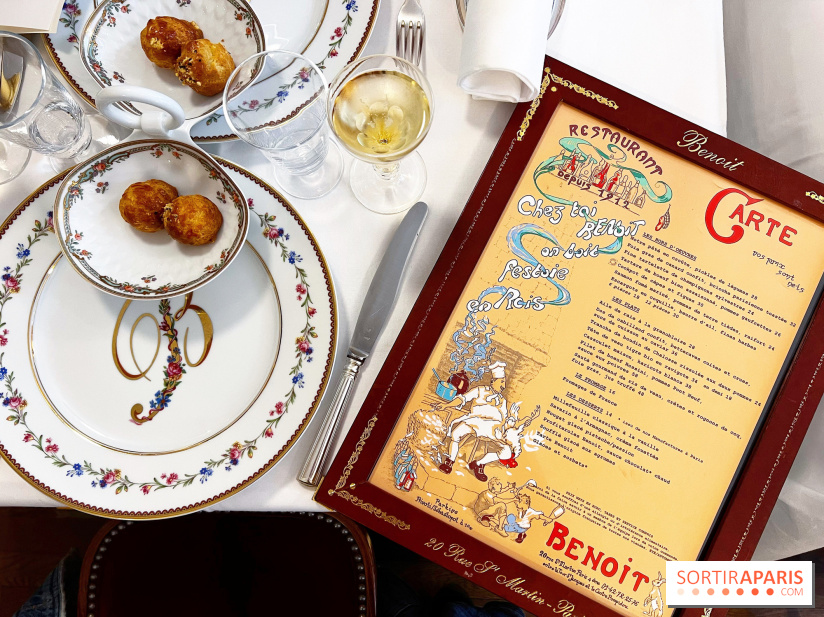 Restaurant Benoit Paris - Menu
