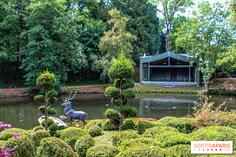 Potager des Princes - jardin japonais - théâtre de la faisanderie