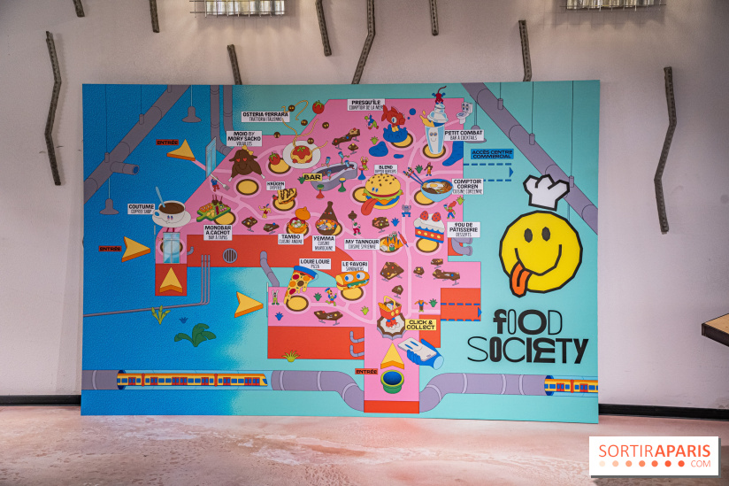 Food Society Paris, le Food court géant à Montparnasse dans le 14