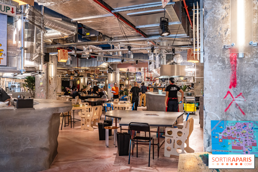 Food Society Paris, le Food court géant à Montparnasse dans le 14
