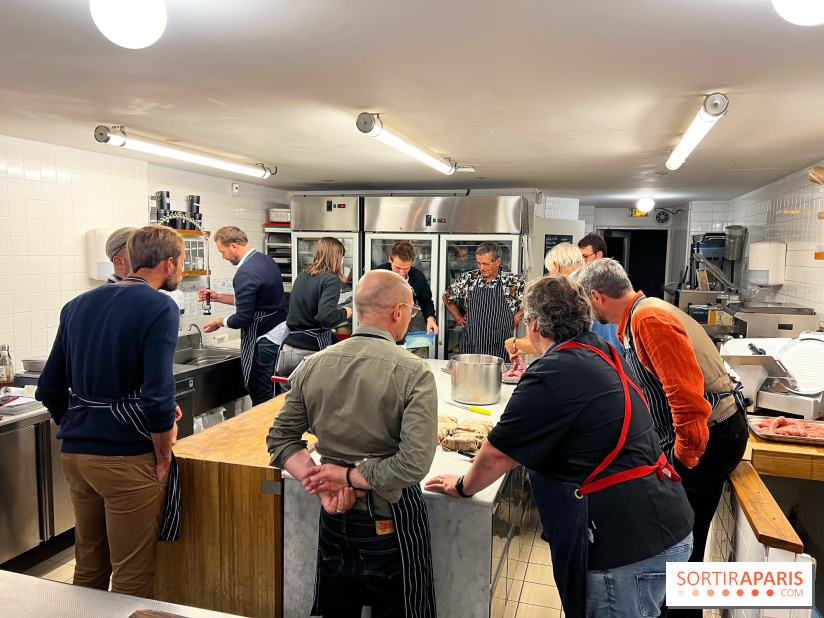 Atelier saucisses chez Viande & Chef avec Wecandoo