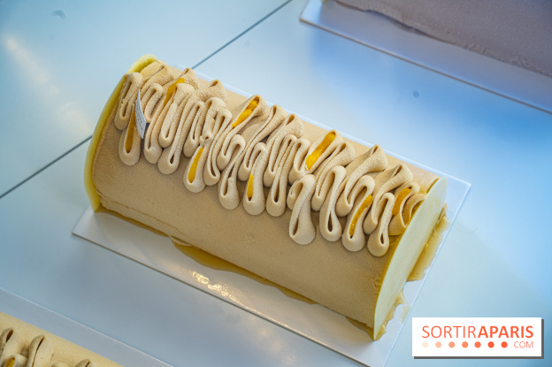 Bûches de Noël et gâteau de réveillon de Philippe Conticini 2022 - bûche tatin